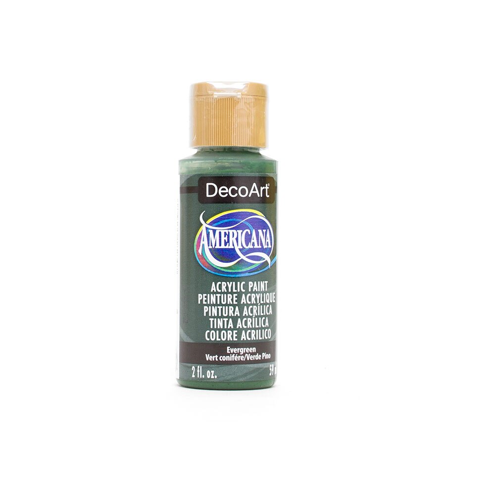DecoArt, Acrylic, Art & School, Americana, 2 ounce, 30369, Evergreen